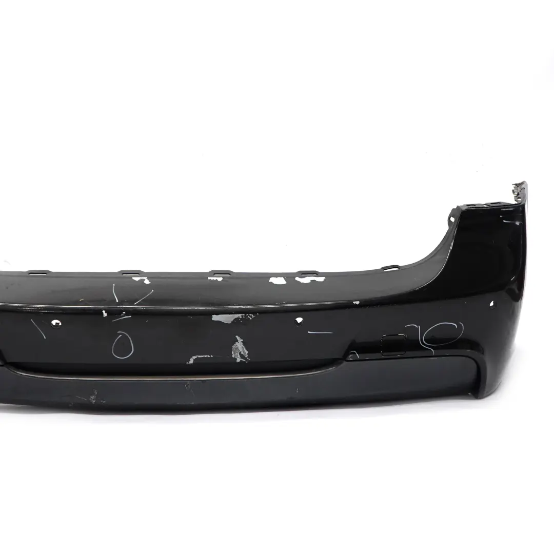 BMW E91 Touring M Sport Rear Bumper Trim Panel Black Sapphire Metallic - 475