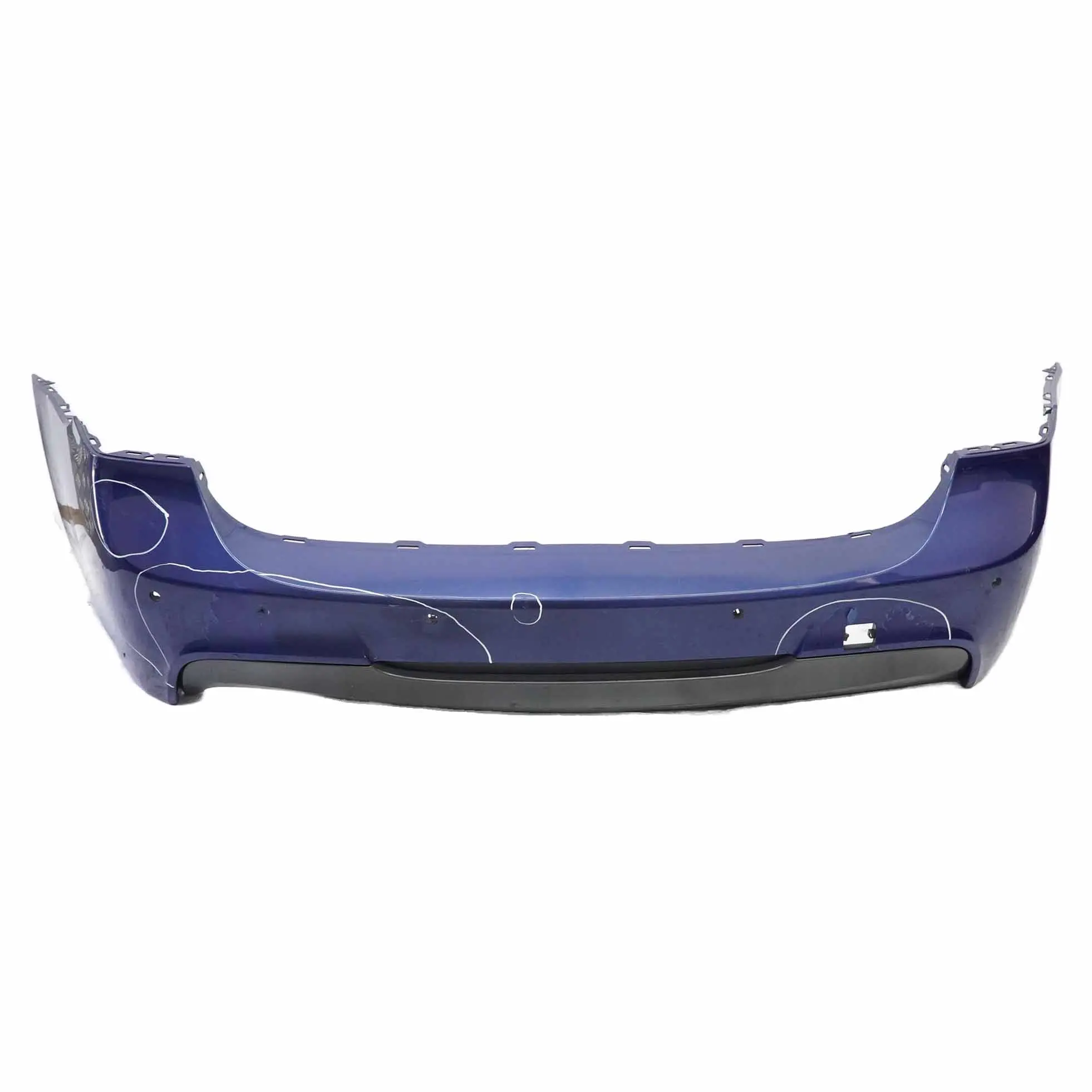 BMW E91 Touring Bumper Rear M Sport Trim Panel Le Mans Blue Metallic - 381