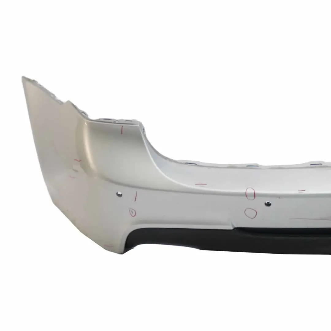 BMW E91 Rear Bumper Touring M Sport Trim Panel Titansilber Silver - 354