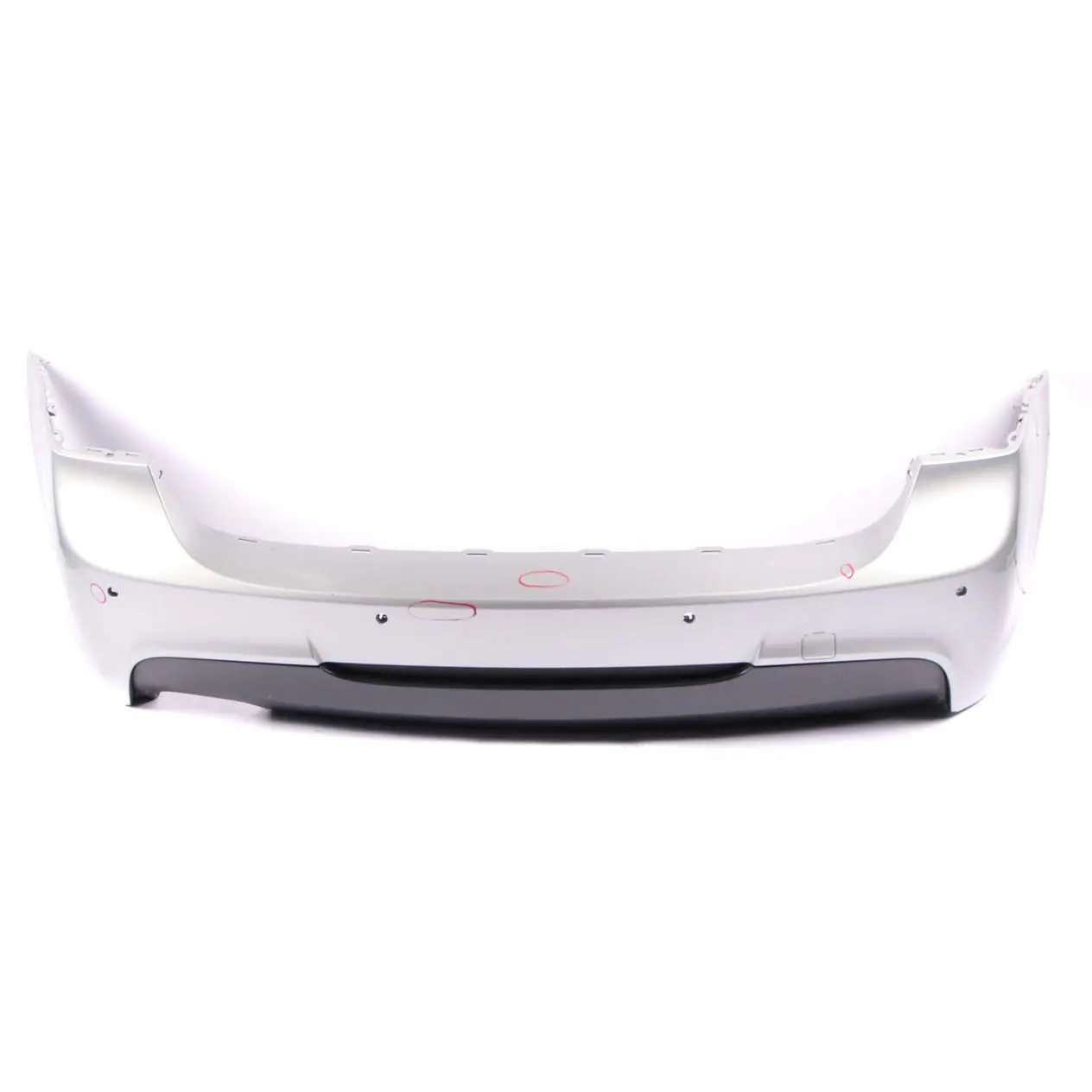 BMW 3 E91 Touring M Sport Rear Bumper Trim Panel Titansilber Silver - 354