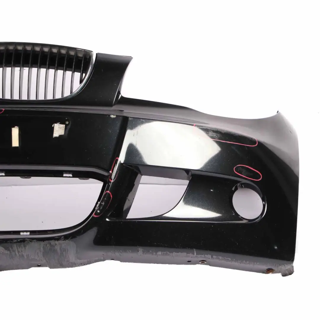 BMW 1 E81 E87 M Sport Front Bumper Trim Panel Black Sapphire Metallic - 475