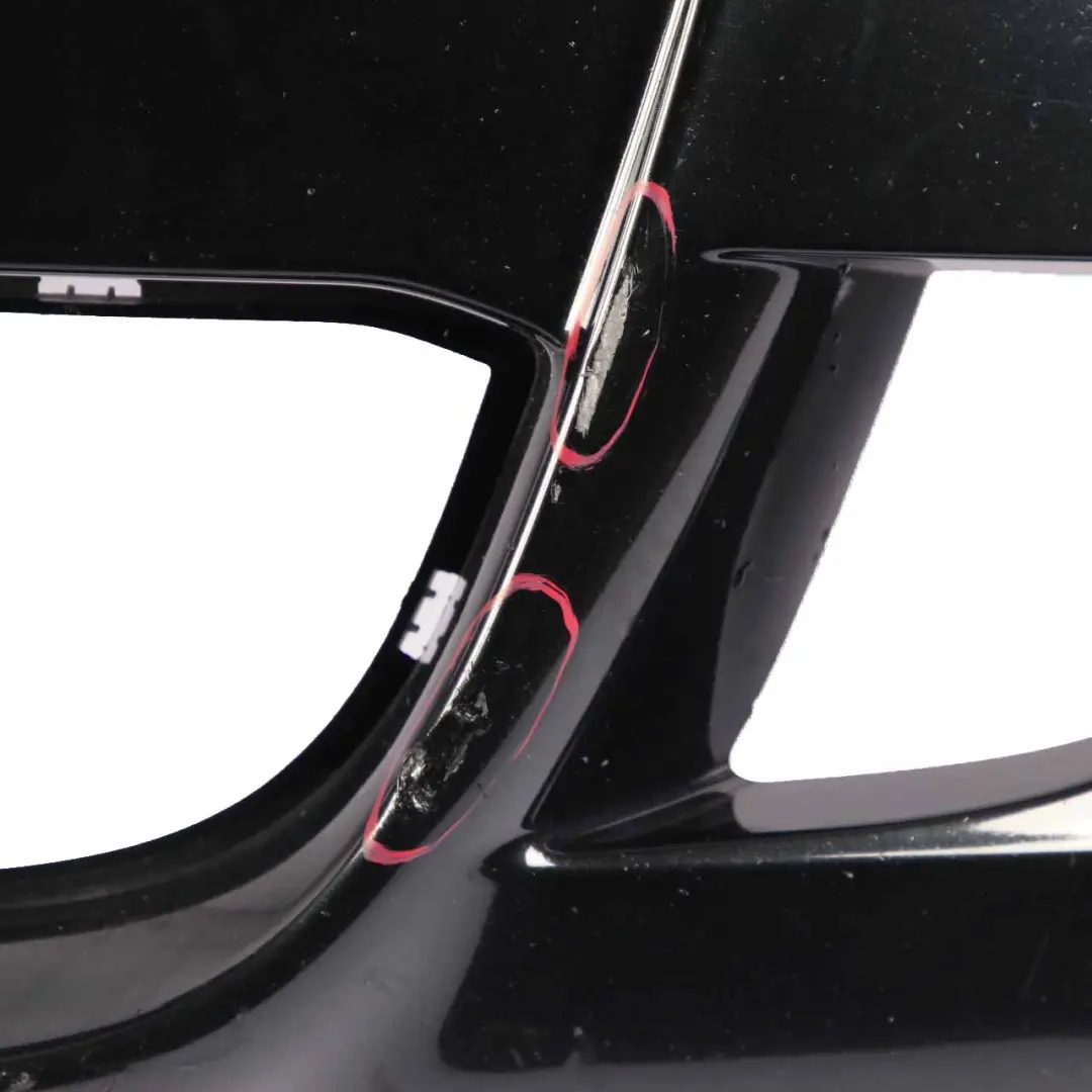 BMW 1 E81 E87 M Sport Front Bumper Trim Panel Black Sapphire Metallic - 475