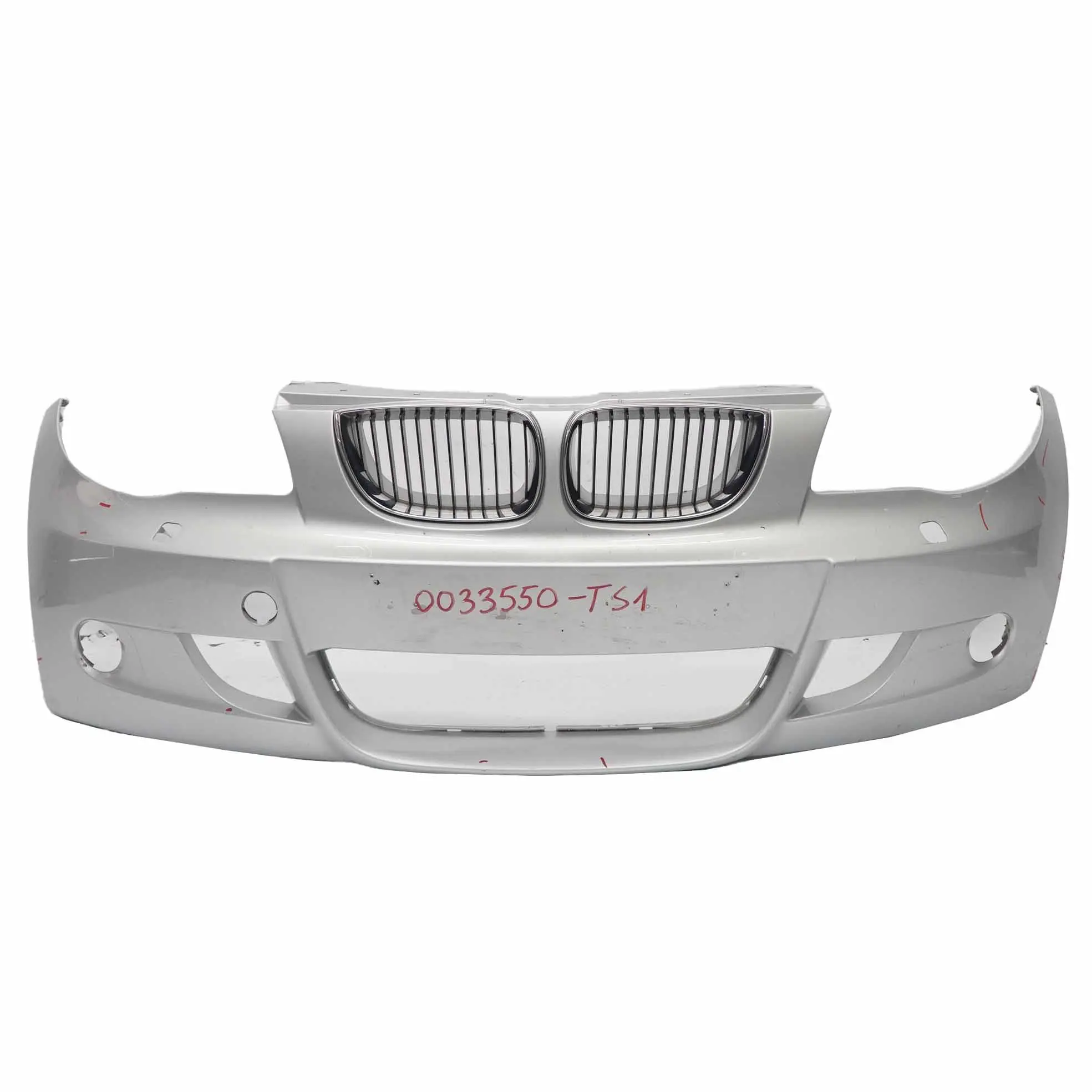 BMW E81 E87 Front Bumper M Sport Trim Panel Titansilber Titan Silver - 354