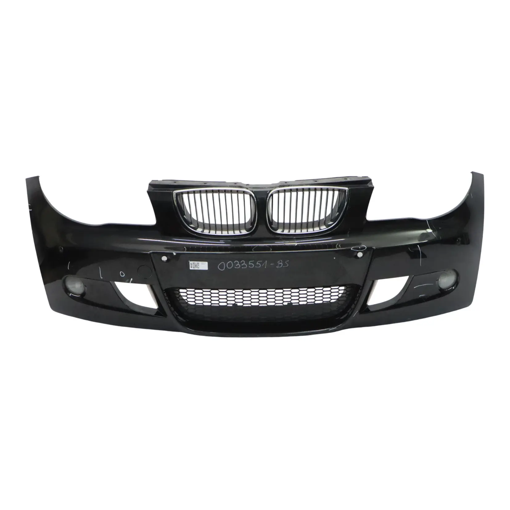 BMW E81 E87 M Sport Front Bumper Trim Panel PDC Black Sapphire - 475