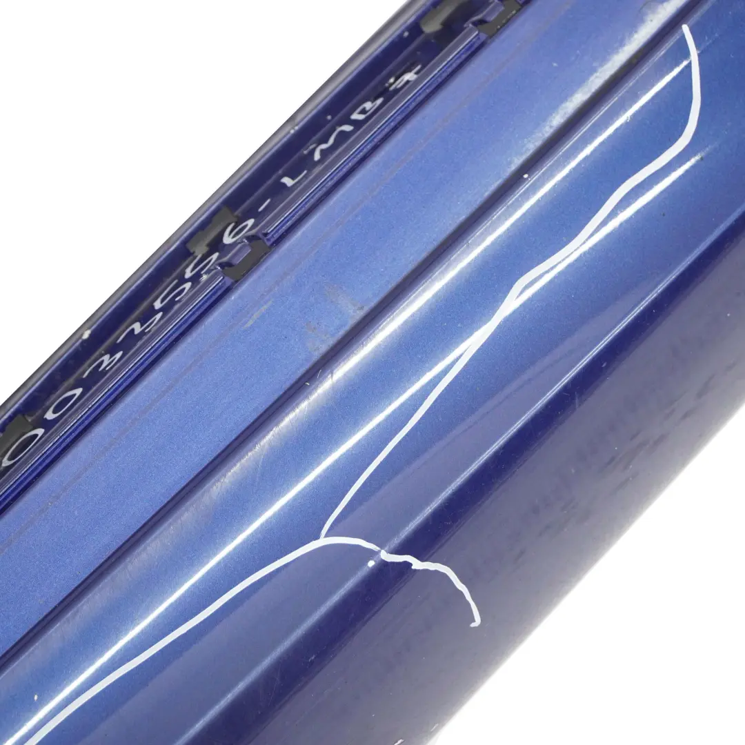 BMW 1 E87 LCI 7 M Sport Sill Strip Side Skirt Right O/S Le Mans Blue - 381