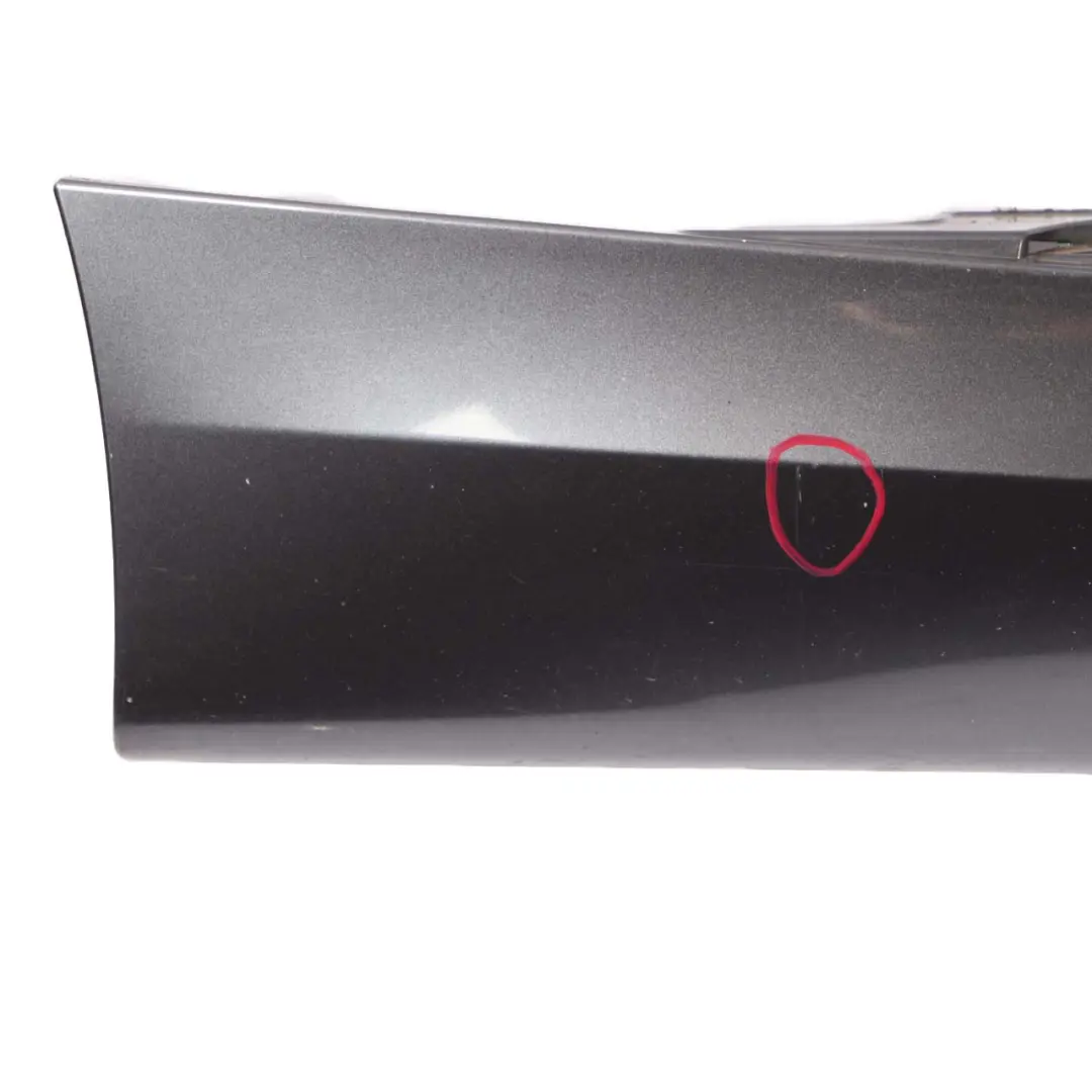 BMW 1 E87 LCI M Sport Sill Strip Side Skirt Right O/S Sparkling Graphite - A22