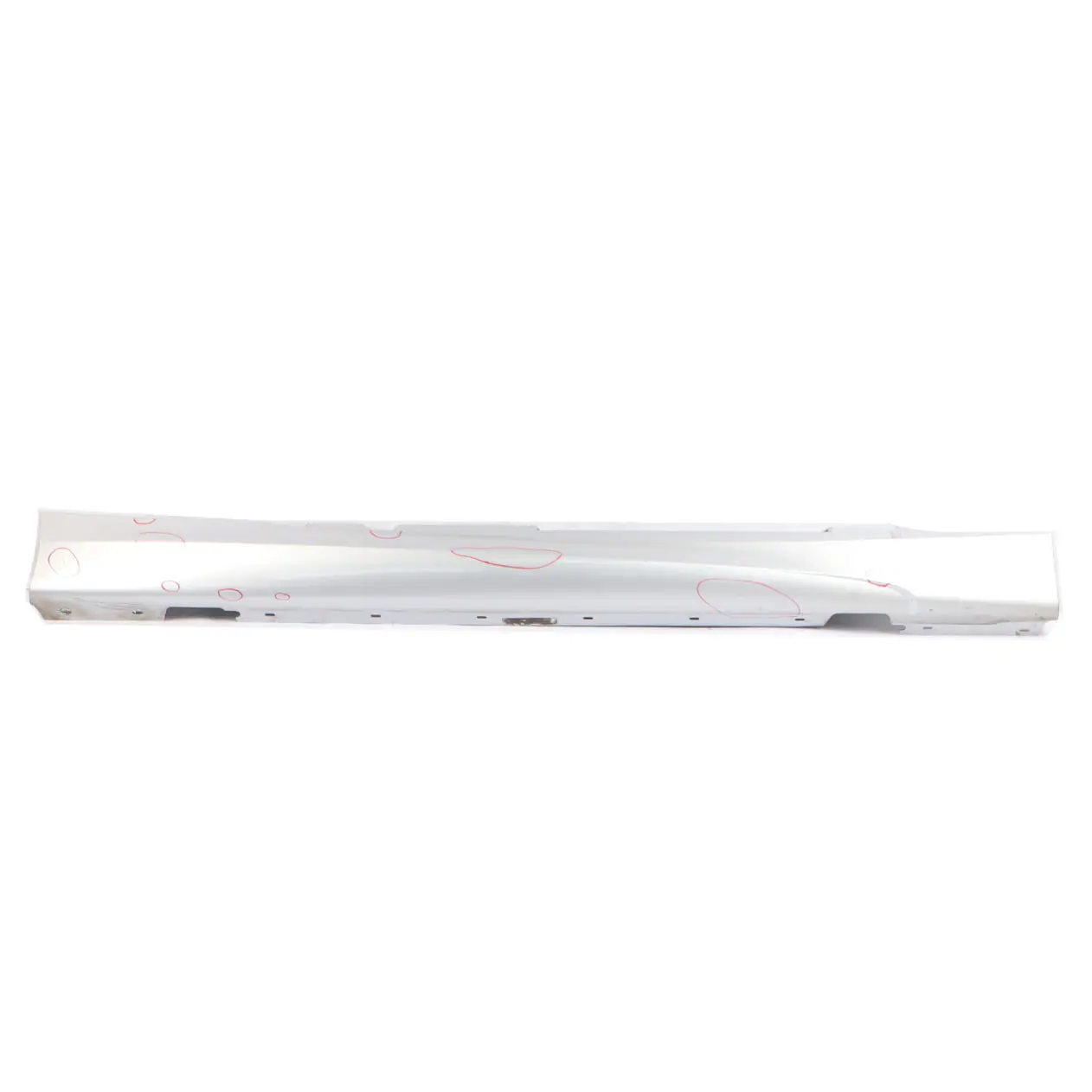 BMW E87 M Sport Sill Strip Side Skirt Right O/S Titansilber Silver - 354