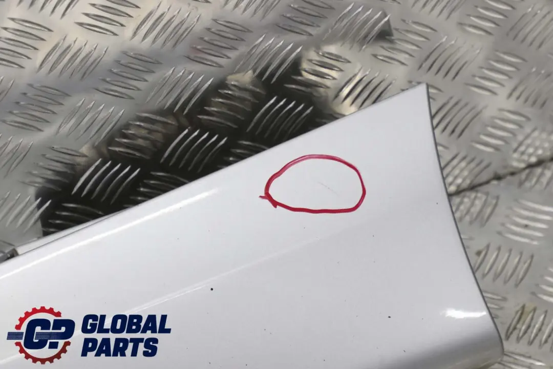BMW 1 er E87 M Sport Schwellerleiste Blende Schweller Links Titansilber - 354