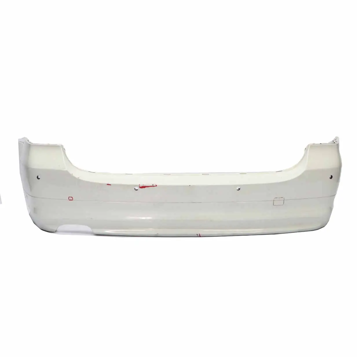 BMW E91 Rear Bumper Touring Trim Panel PDC Alpinweiss Alpine White - 300