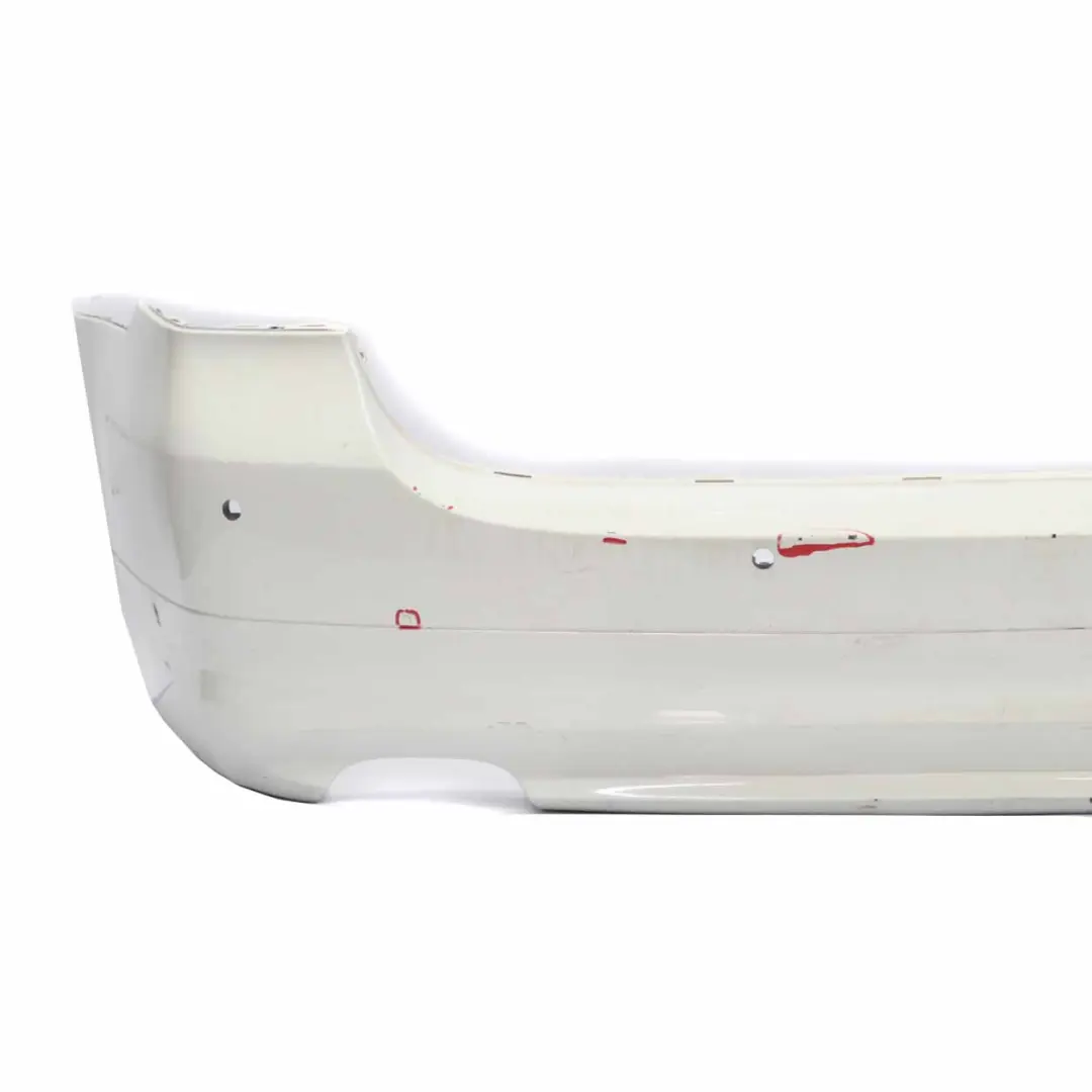 BMW E91 Rear Bumper Touring Trim Panel PDC Alpinweiss Alpine White - 300