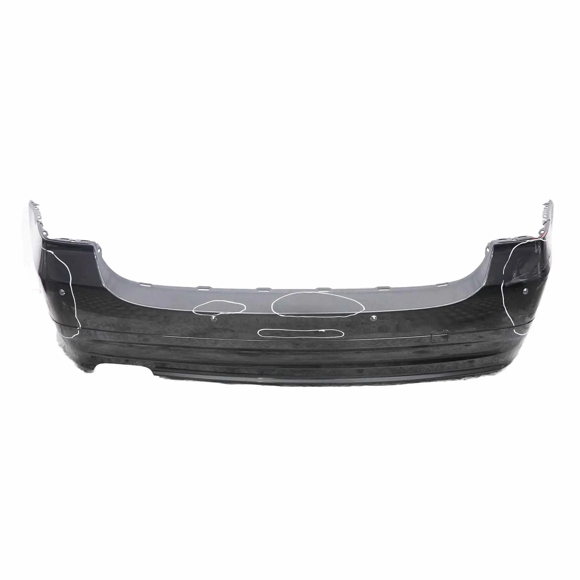 BMW E91 Touring Bumper Rear Trim Panel PDC Black Sapphire Metallic - 475