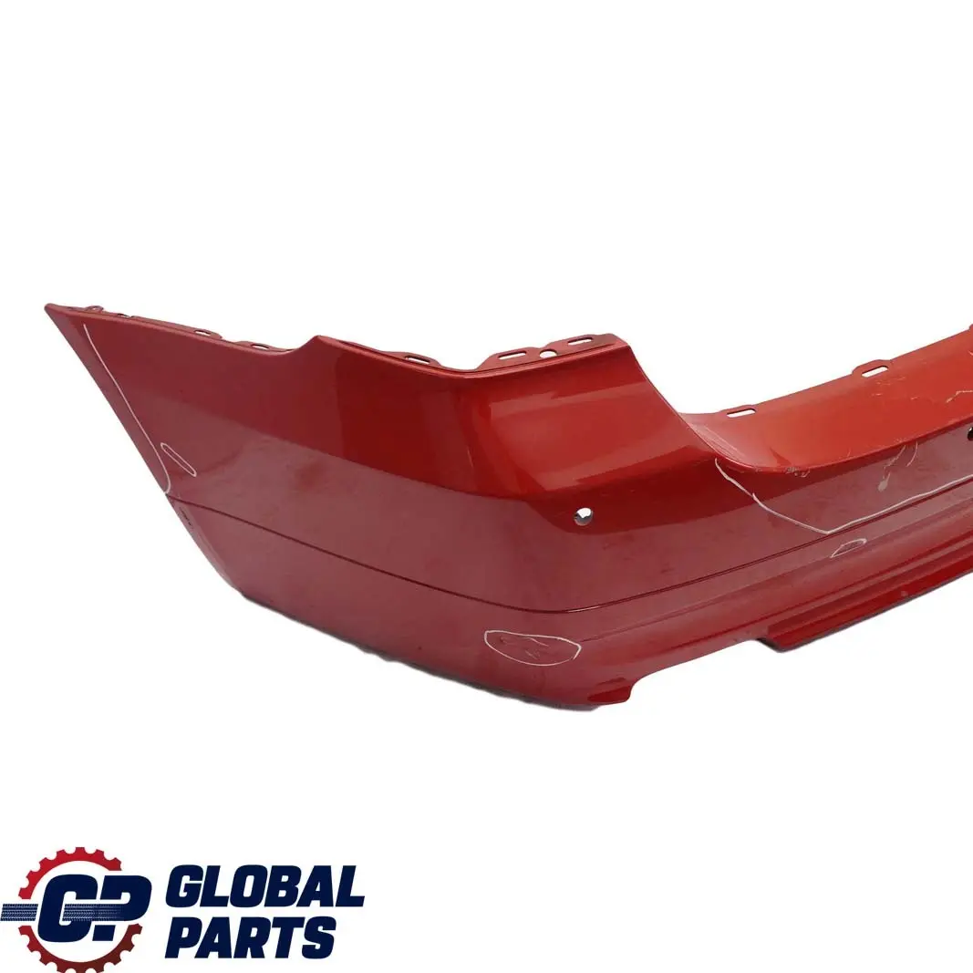 BMW 3 E91 Touring Rear Bumper Trim Panel PDC Japanrot Japan Red - 438