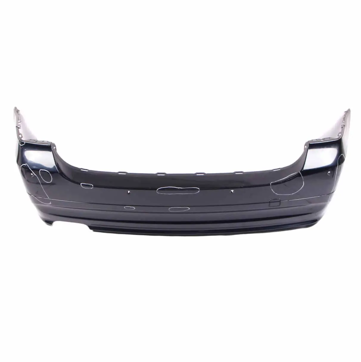 BMW E91 Touring Rear Bumper Trim Panel PDC Monacoblau Monaco Blue - A35