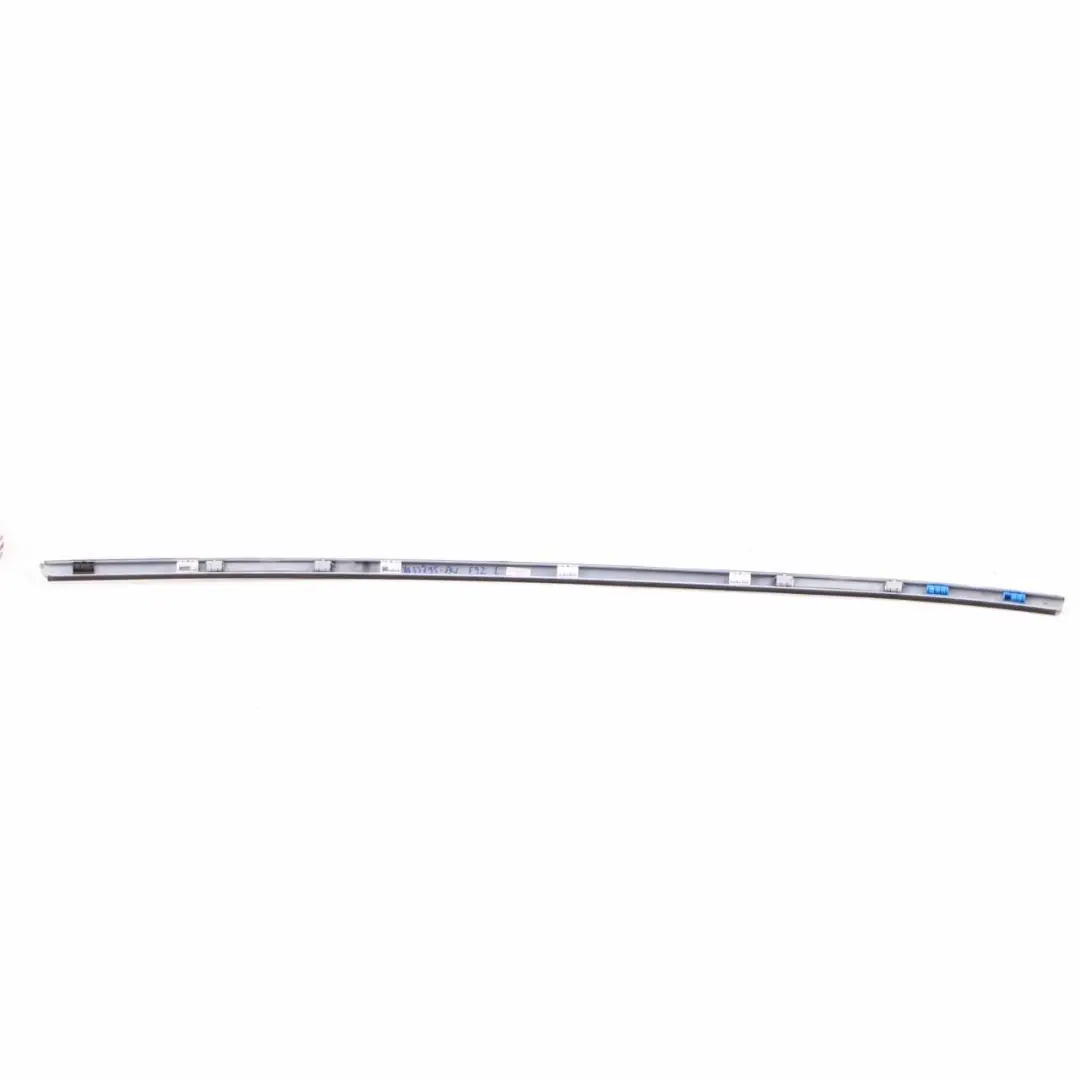 BMW E92 Roof Moulding Railing Trim Strip Left N/S Alpine White - 300 0033795