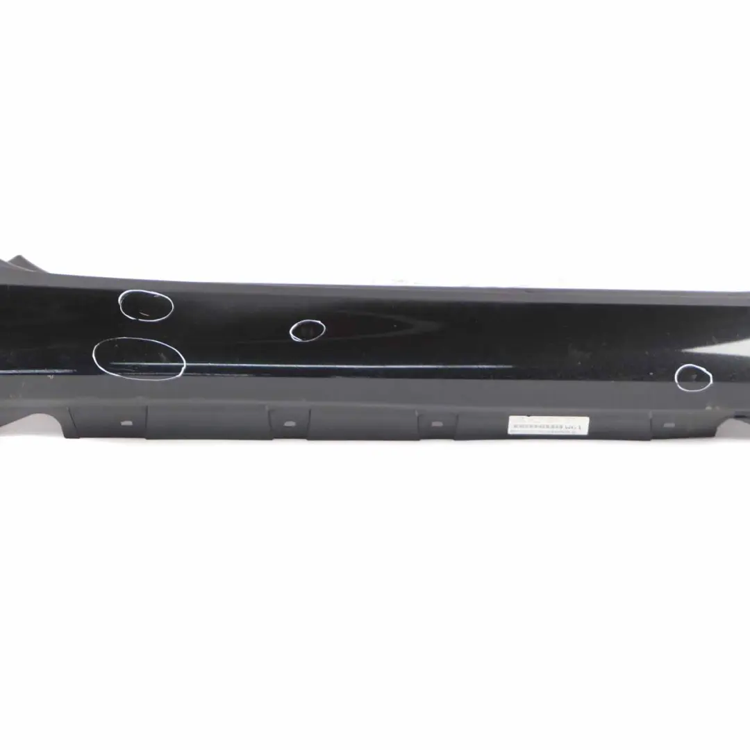 Side Skirt Strip BMW E92 E93 Sill Trim Panel Right O/S Black Sapphire - 475