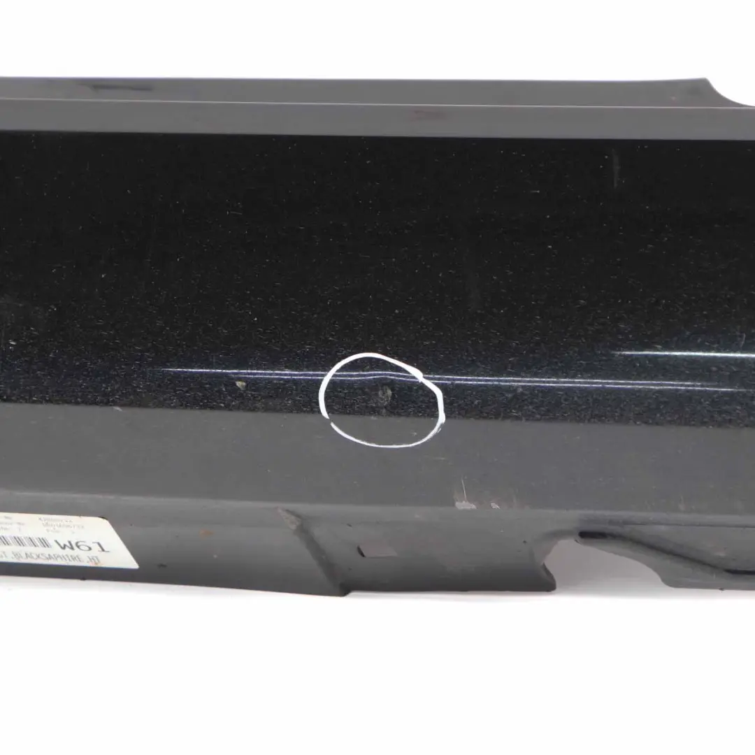 Side Skirt Strip BMW E92 E93 Sill Trim Panel Right O/S Black Sapphire - 475