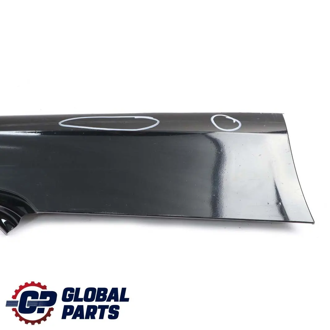 BMW 3 SERIES E92 E93 2 Sill Strip Side Skirt Right O/S Black Sapphire - 475