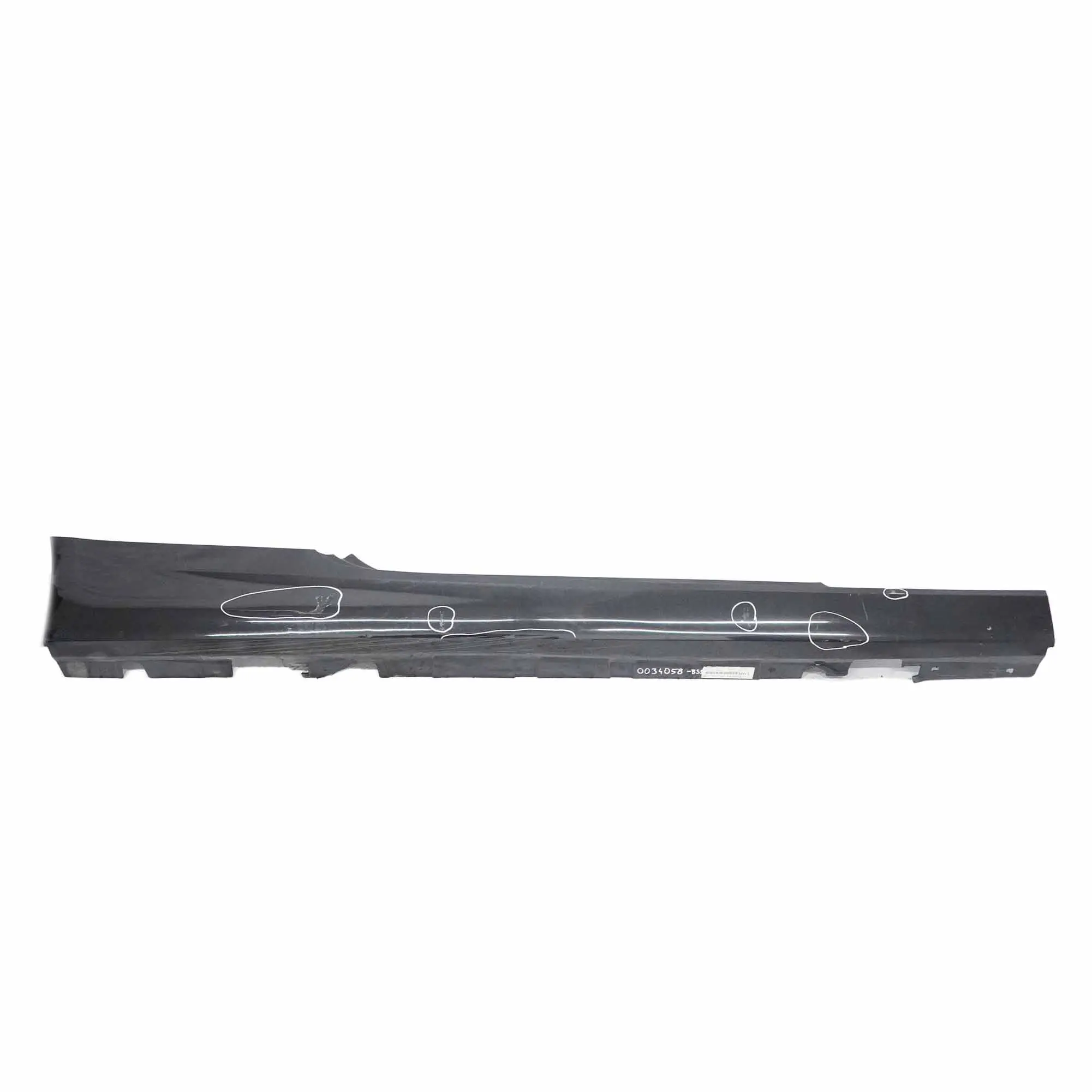 Side Skirt Strip BMW E92 E93 Sill Trim Panel Right O/S Black Sapphire - 475