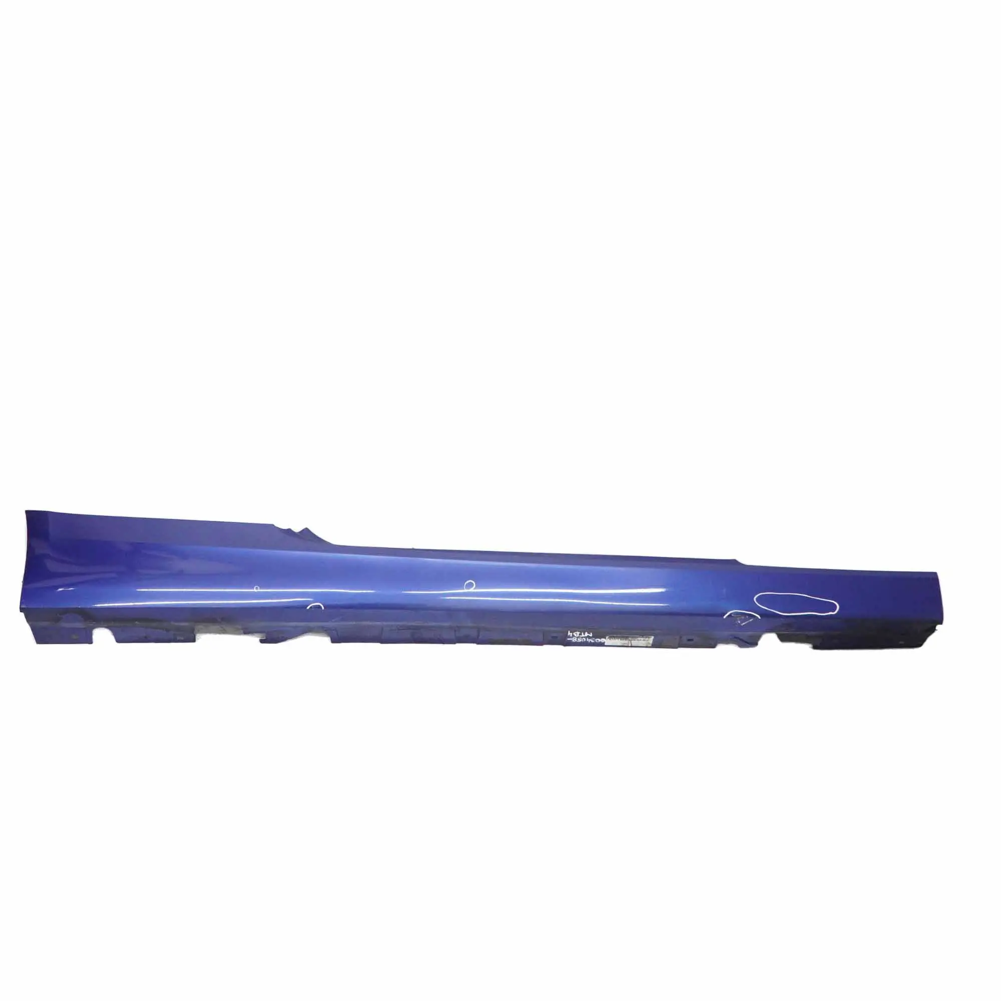 BMW E92 E93 Side Skirt Sill Strip Right O/S Montegoblau Blue Metallic - A51