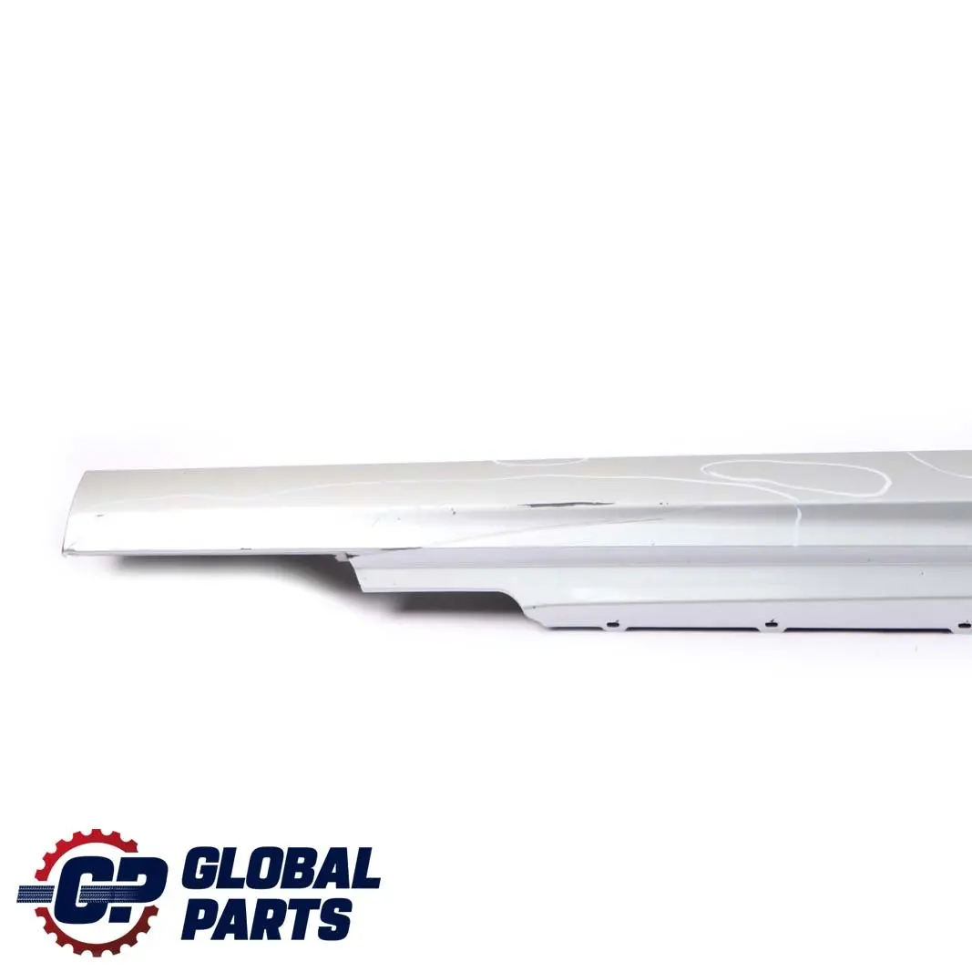 BMW 3 Series E92 E93 2 Sill Strip Side Skirt Right O/S Titansilber Titan Silver