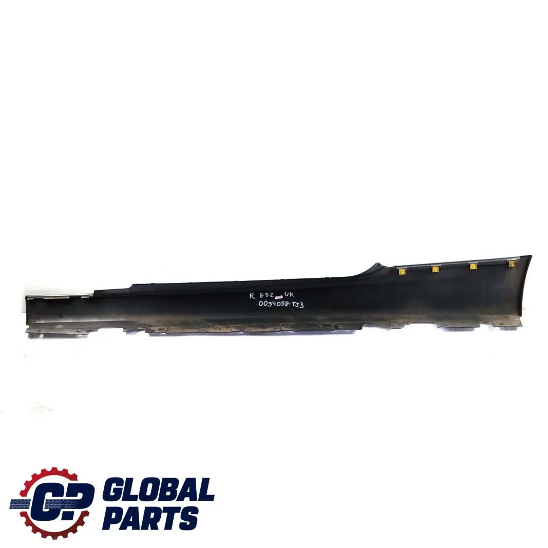 BMW 3 Series E92 E93 3 Sill Strip Side Skirt Right O/S Titansilber Titan Silver