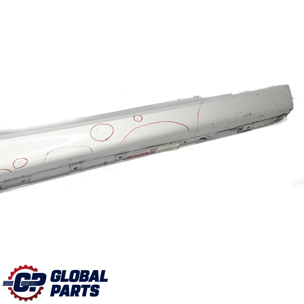 BMW 3 Series E92 E93 Sill Strip Side Skirt Right O/S Titansilber Titan Silver