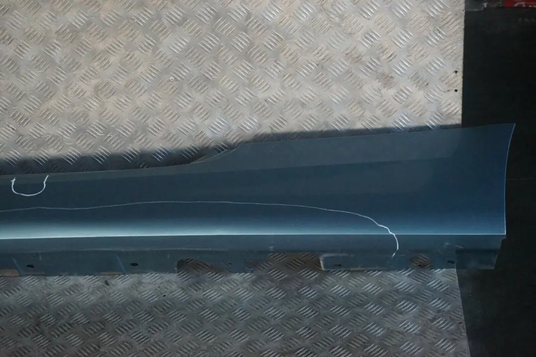 BMW E92 E93 Sill Strip Side Skirt Left Atlantikblau Atlantic Blue