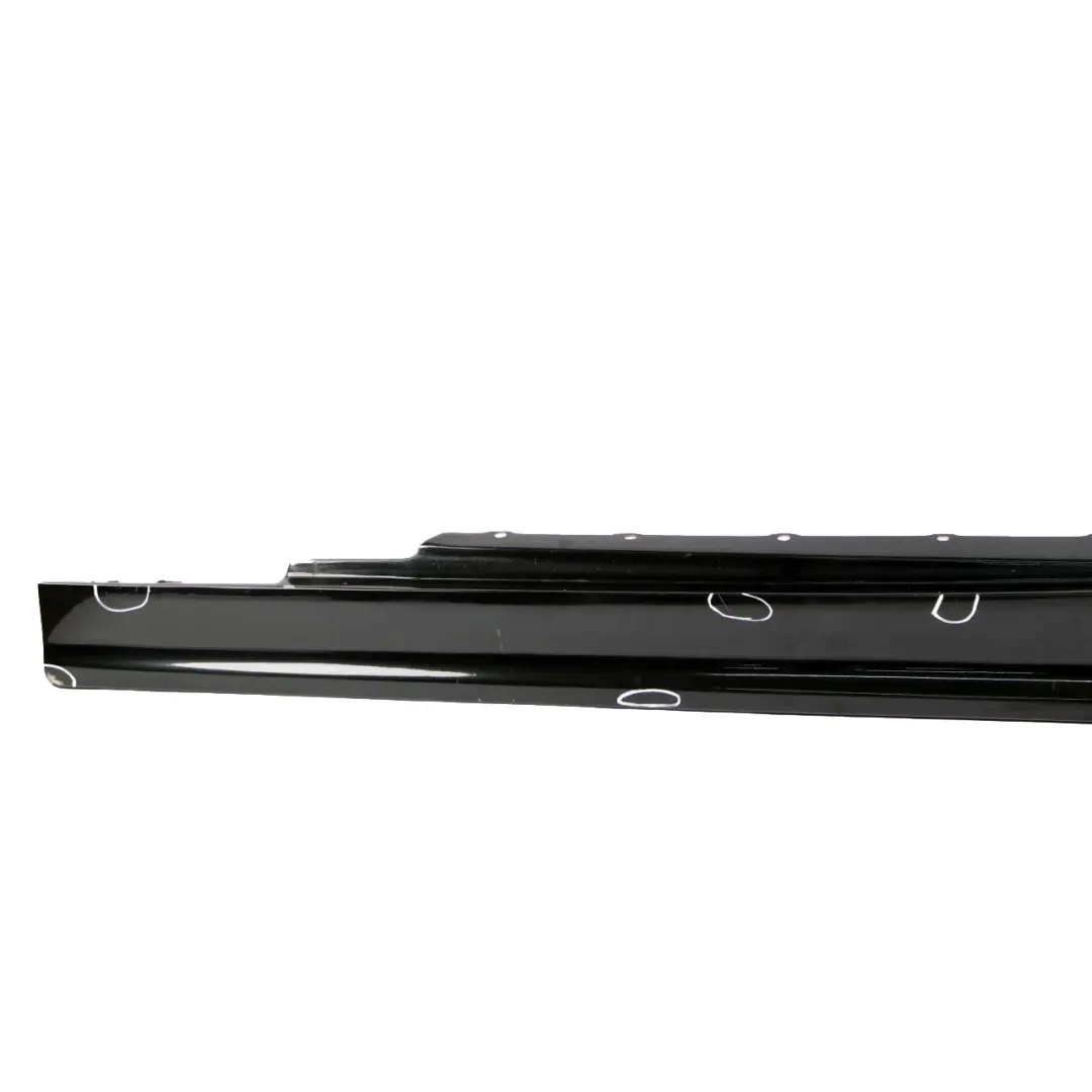 BMW 3 E92 E93 Sill Strip Side Skirt Left N/S Black Sapphire Metallic - 475