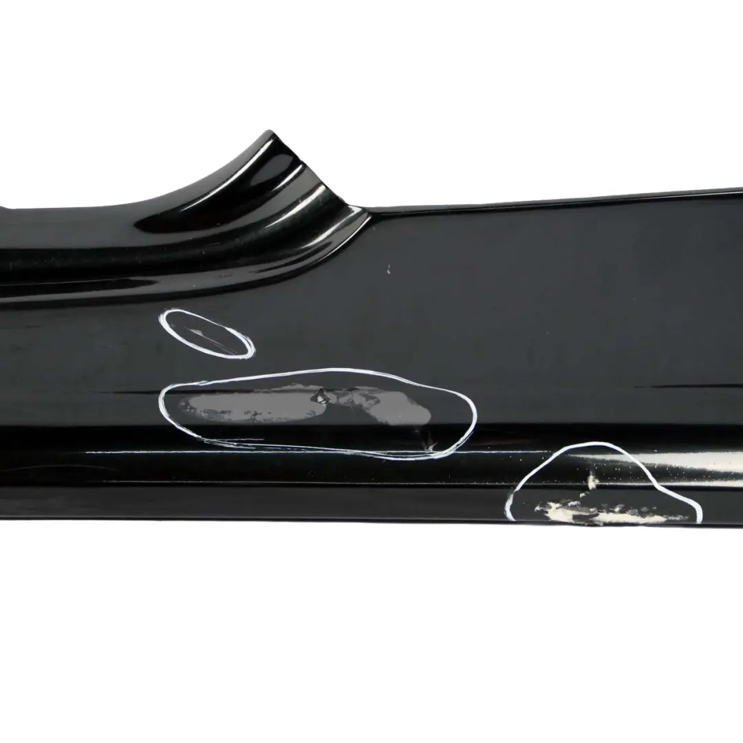 BMW 3 E92 E93 Sill Strip Side Skirt Left N/S Black Sapphire Metallic - 475