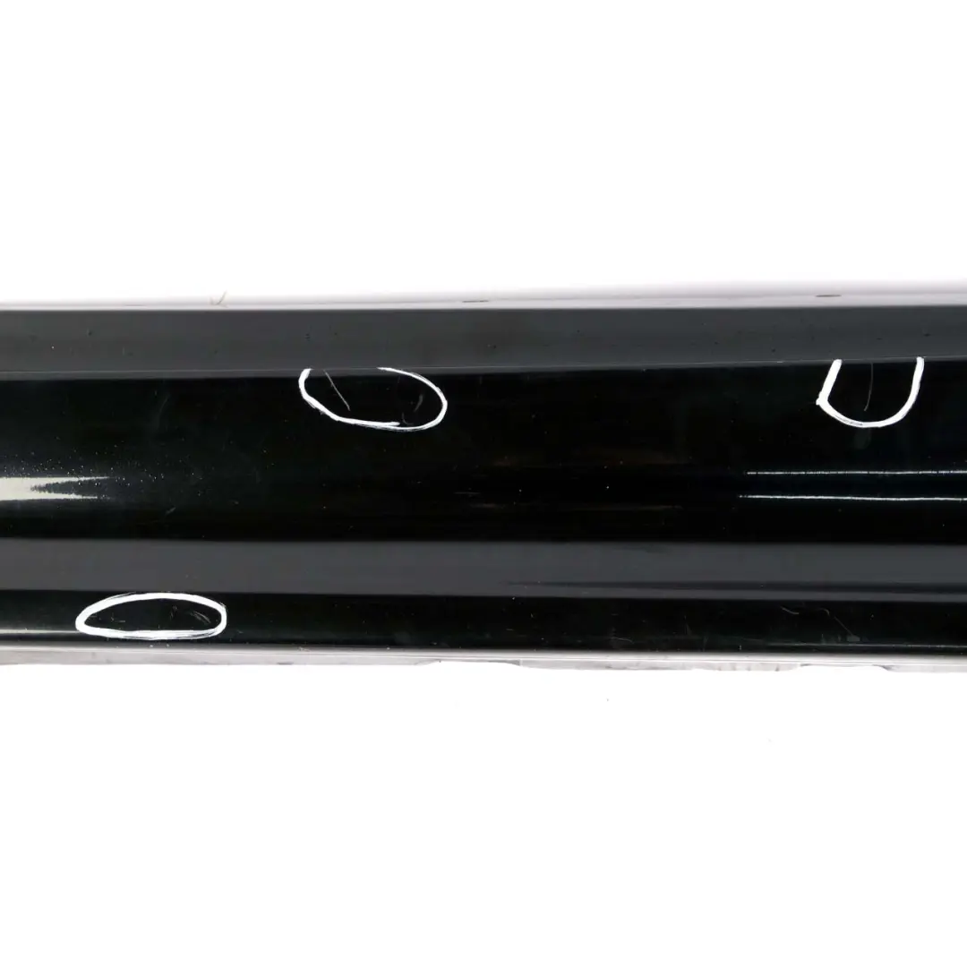 BMW 3 E92 E93 Sill Strip Side Skirt Left N/S Black Sapphire Metallic - 475