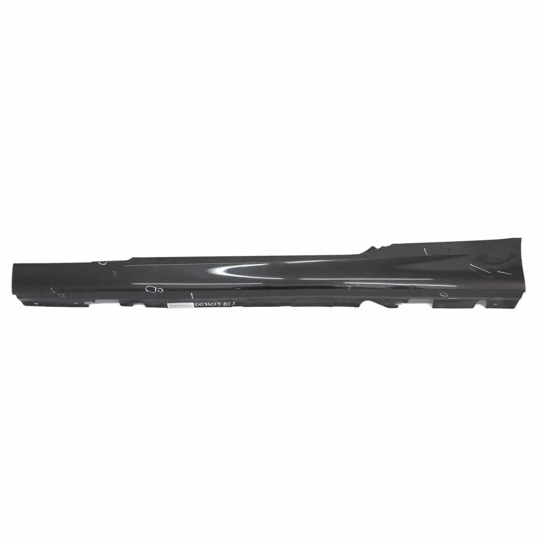 BMW E92 E93 Sill Strip Faldon Lateral Izquierdo Negro Zafiro Metalico - 475