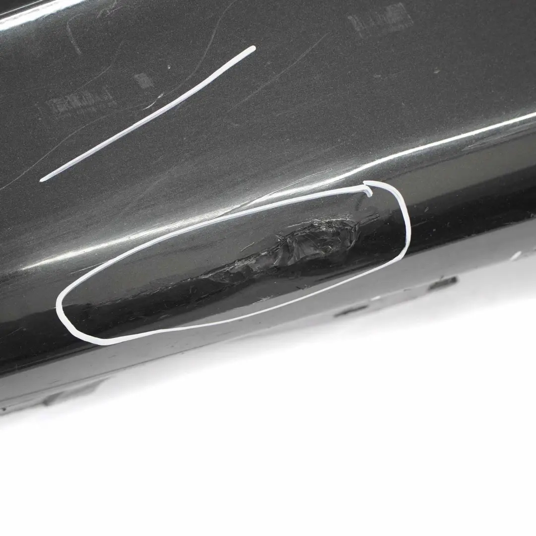 BMW E92 E93 Sill Strip Faldon Lateral Izquierdo Negro Zafiro Metalico - 475