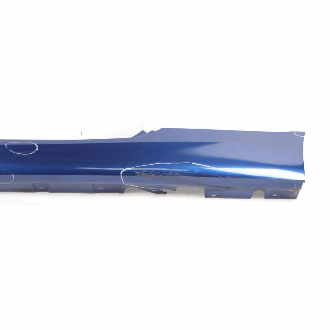 BMW E92 E93 Sill Strip Side Skirt Left N/S Montegoblau Blue - A51