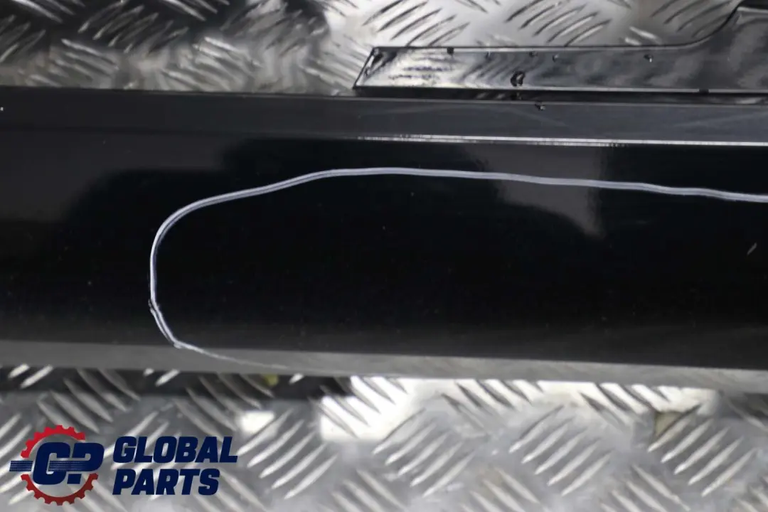 BMW E92 E93 1 Sill Strip Faldon Lateral Izquierdo Schwarz 2 Negro - 668