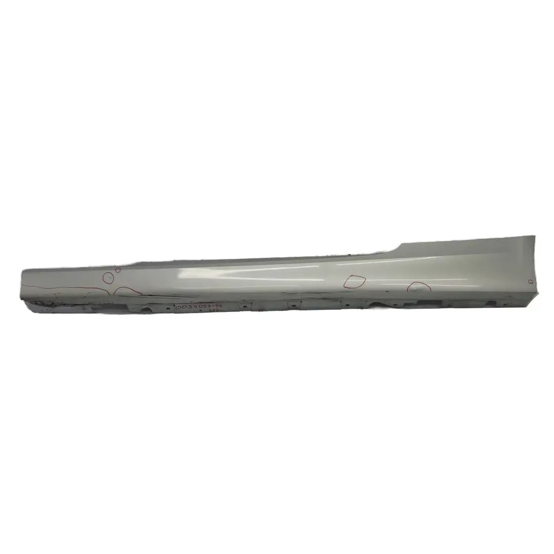 BMW E92 E93 Bas de Porte Couverture Seuil A Gauche Argent Titane - 354