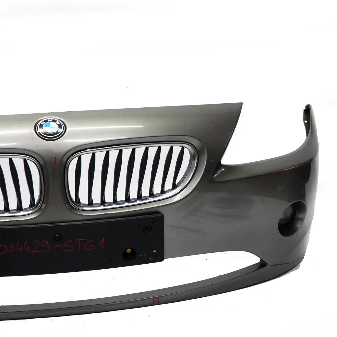 BMW Z4 E85 Convertible Roadster Front Bumper Trim Panel Sterlinggrau Grey - 472