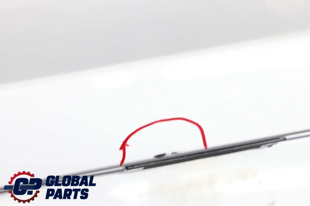 BMW Z4 Series E85 Convertible Rear Bumper Trim Panel Titansilber Silver - 354