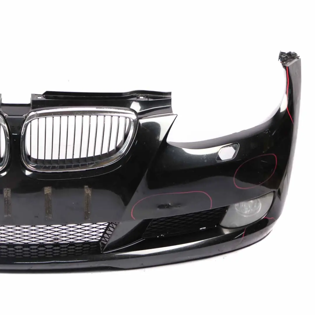 Bumper Front BMW E92 E93 Trim Panel Black Sapphire Metallic - 475