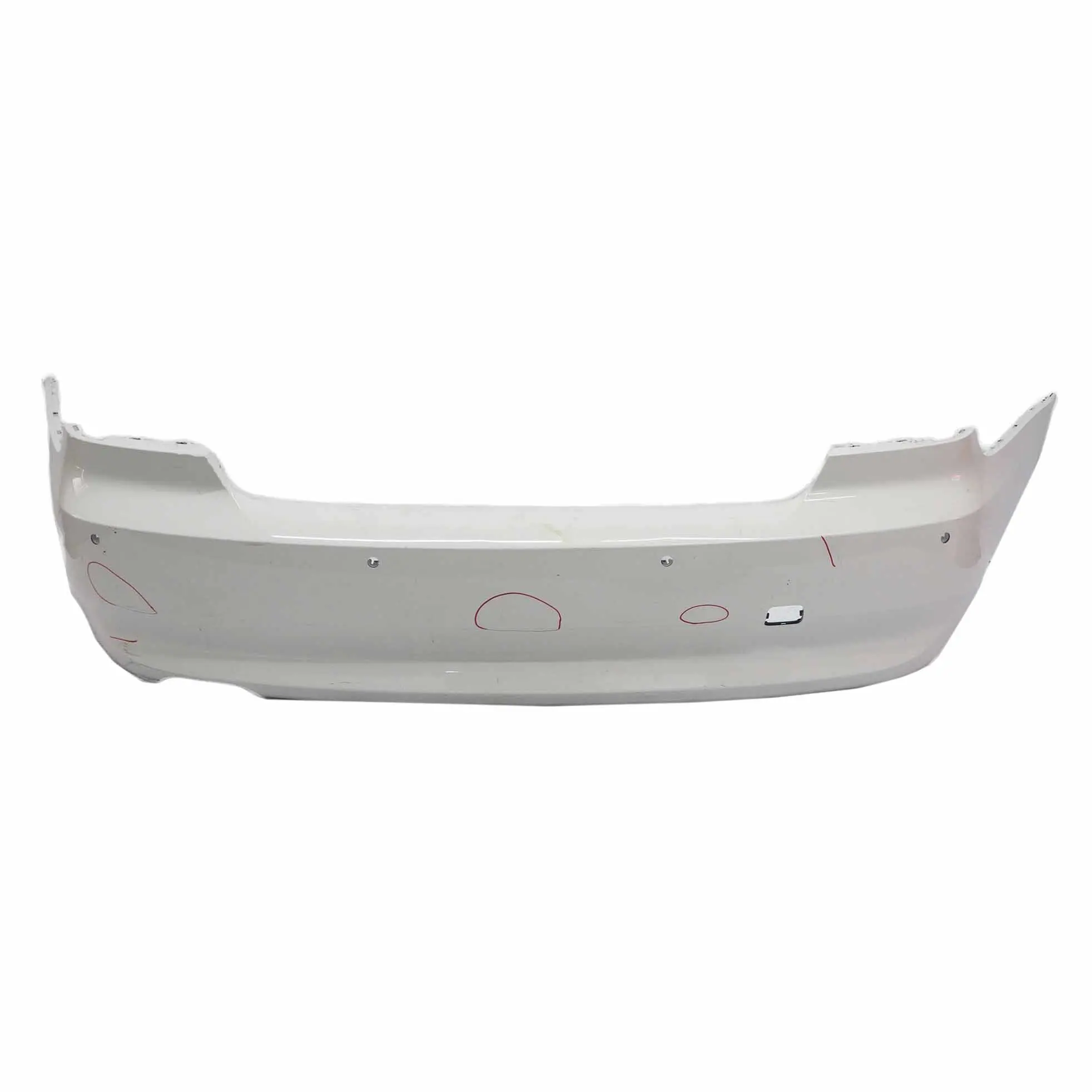 Bumper Rear BMW E92 E93 Trim Panel PDC Alpinweiss Alpine White 3 - 300