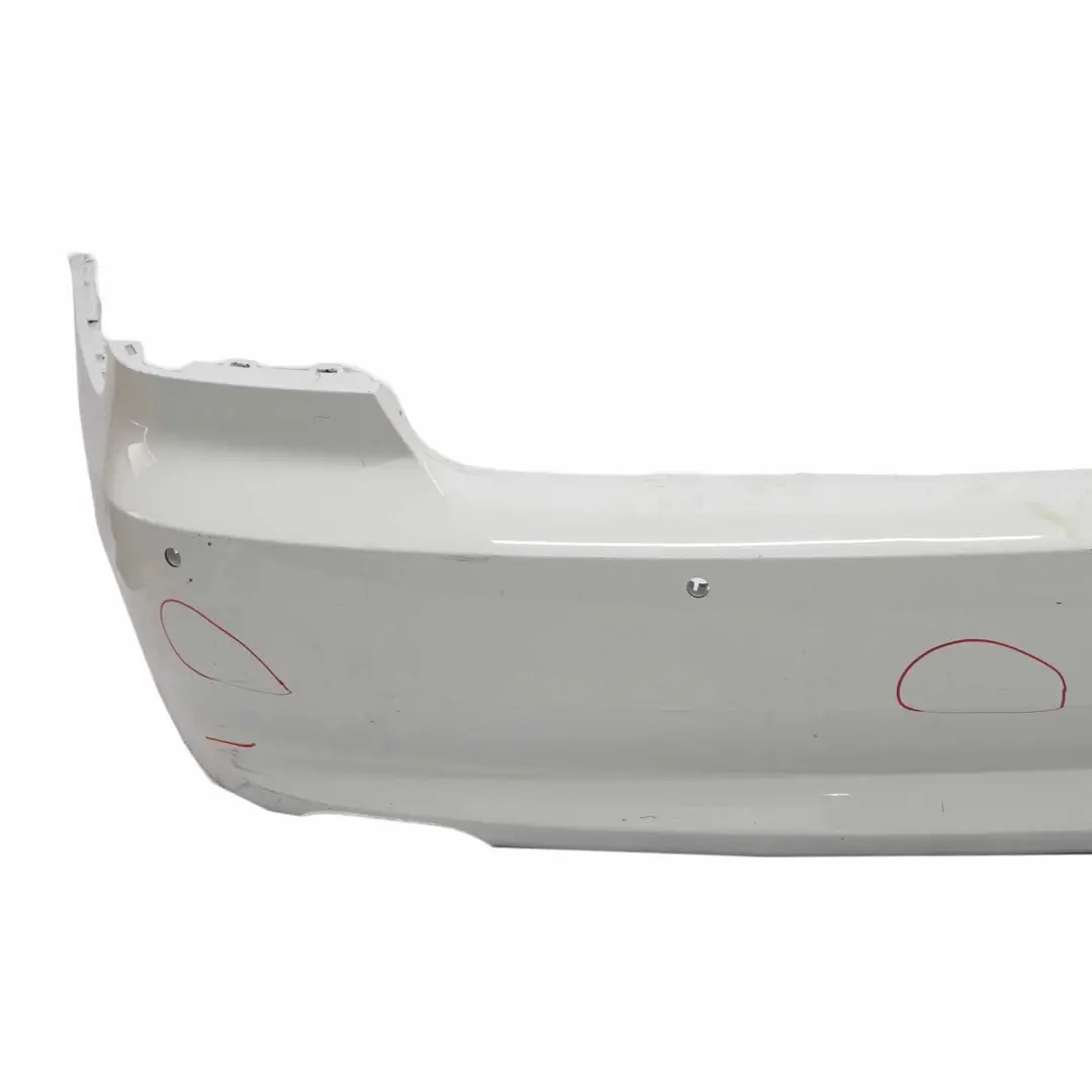 Bumper Rear BMW E92 E93 Trim Panel PDC Alpinweiss Alpine White 3 - 300