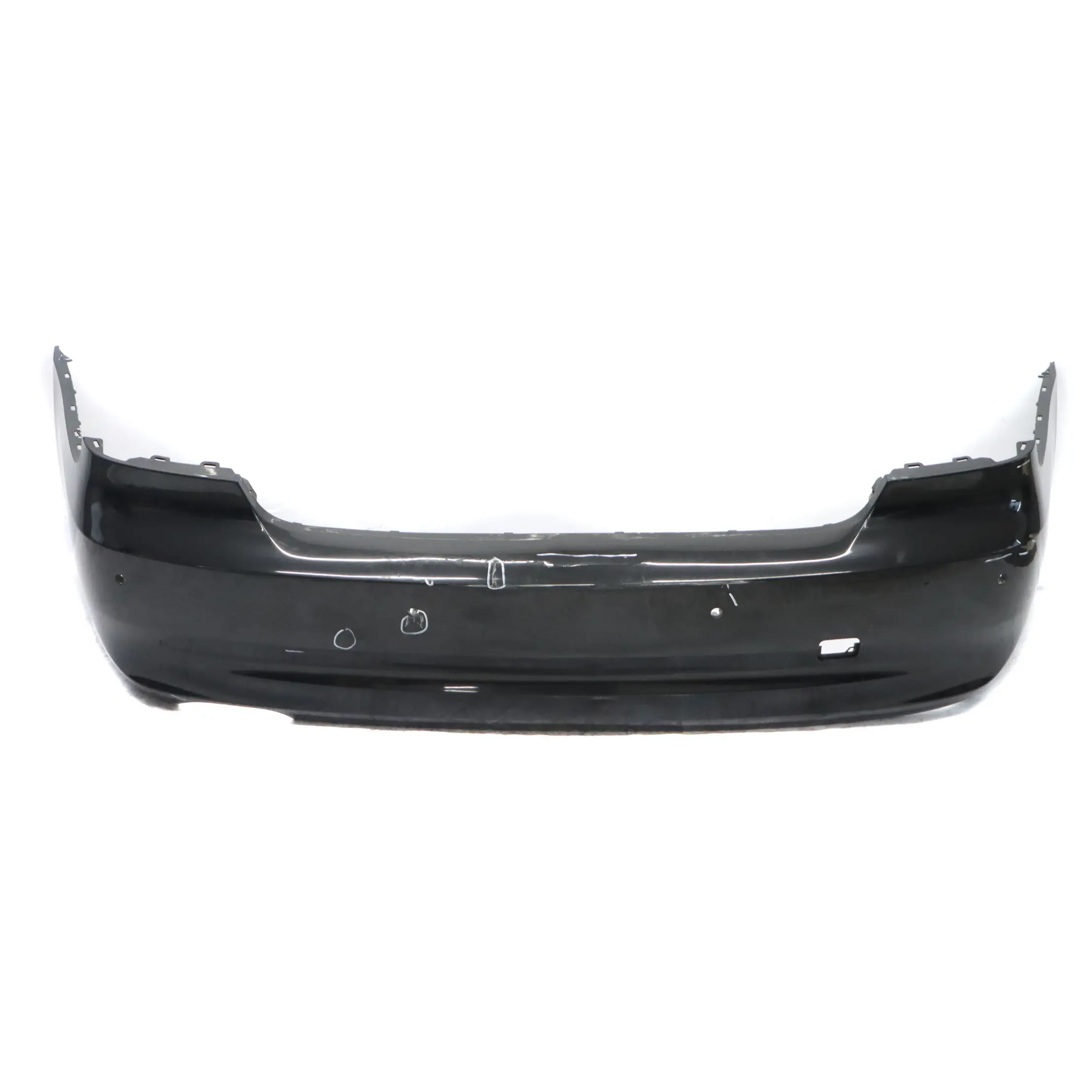 BMW E92 E93 Rear Bumper Panel PDC Covering Black Sapphire Metallic - 475