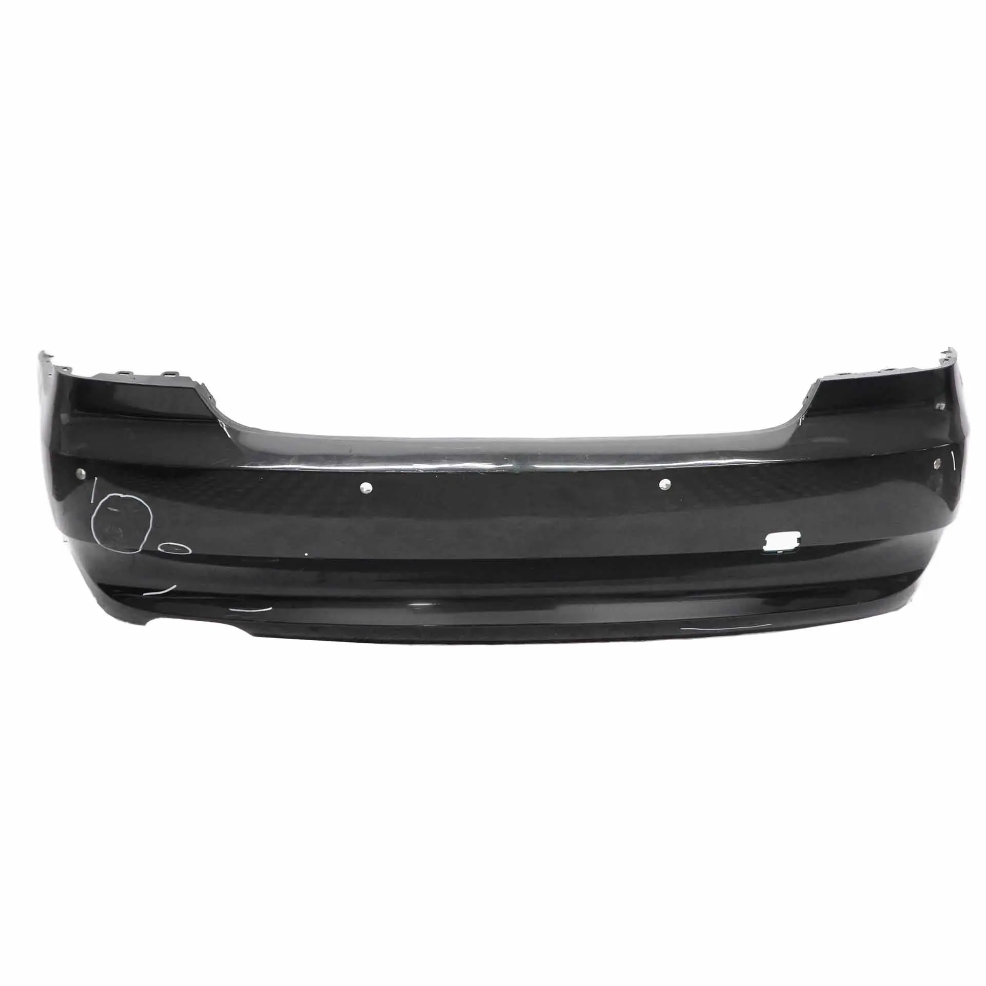 BMW 3 Series E92 E93 Rear Bumper Panel PDC Schwarz 2 Black - 668