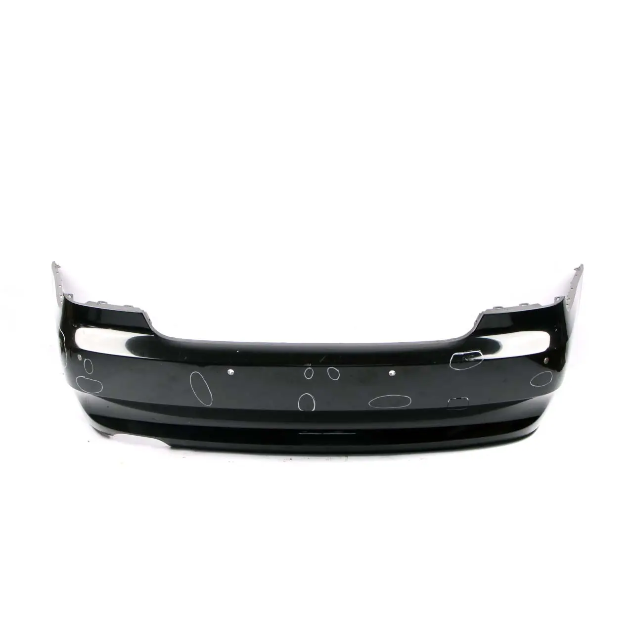 Bumper Rear BMW E92 Complete Trim Panel PDC Schwarz 2 Black - 668