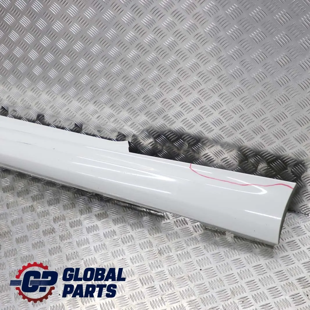 BMW 1 E81 E82 E88 1 M Sport Sill Strip Side Skirt Left N/S Alpinweiss White 300