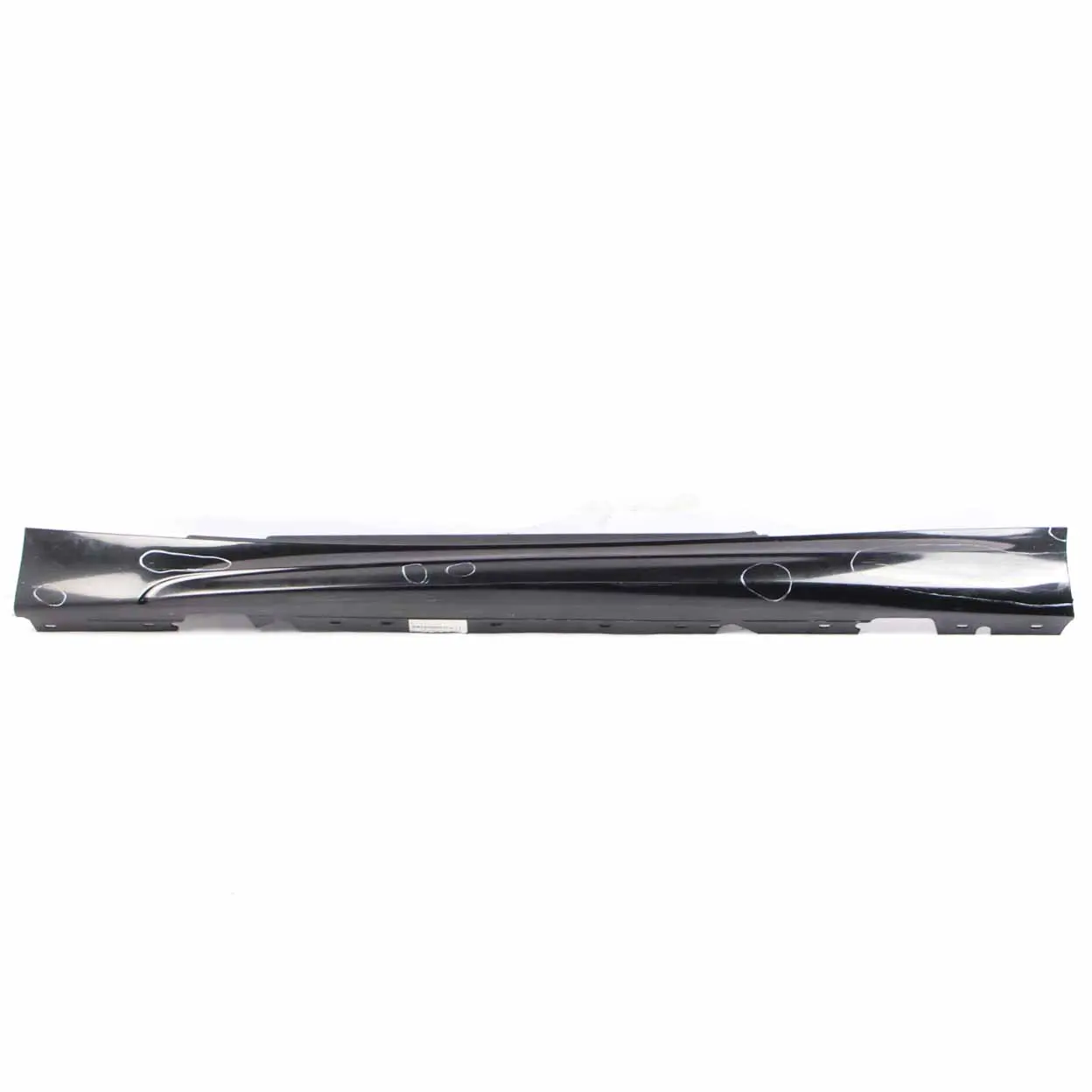 BMW E81 E82 E88 M Sport Sill Strip Side Skirt Left N/S Black Sapphire