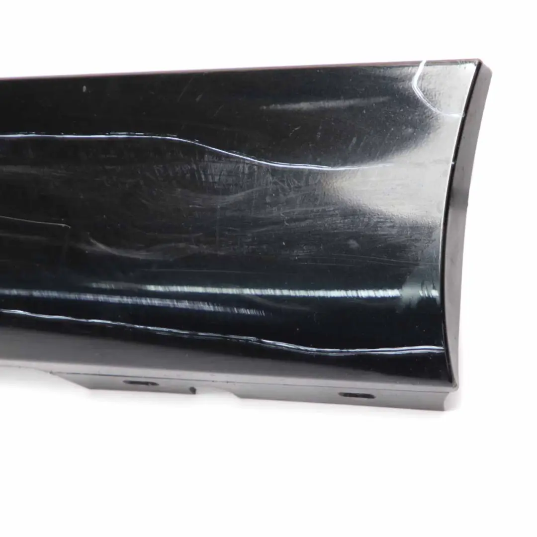 BMW E81 E82 E88 M Sport Sill Strip Side Skirt Left N/S Black Sapphire