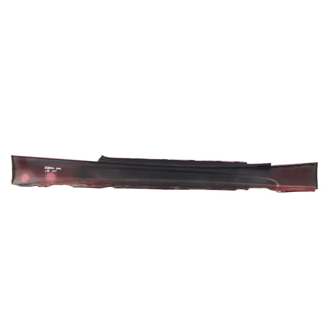 BMW E81 E82 E88 M Sport Sill Strip Side Skirt Left N/S Karmesinrot Red - A61