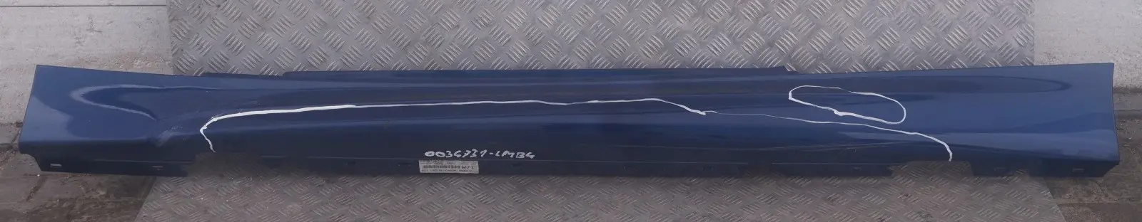 BMW 1 Series 4 E81 E82 E88 M SPORT Sill Strip Side Skirt Left N/S Le Mans Blue