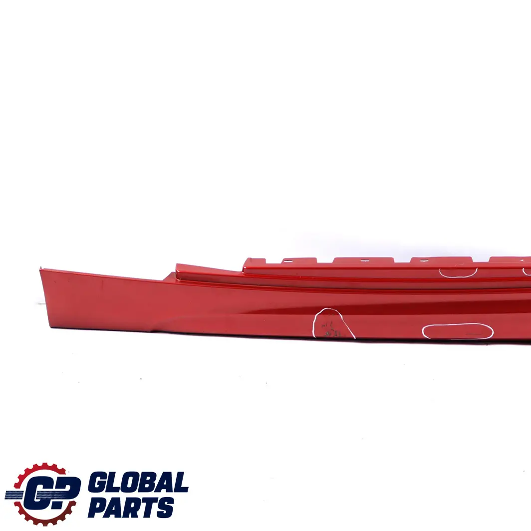 BMW 1 E81 E82 E88 M Sport Sill Strip Side Skirt Left N/S Sedonarot Red Metallic