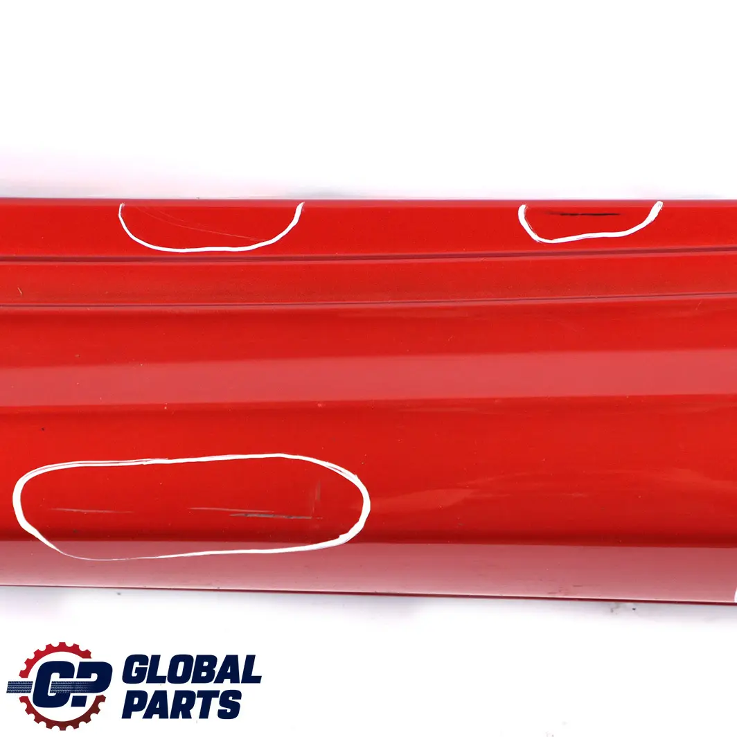 BMW 1 E81 E82 E88 M Sport Sill Strip Side Skirt Left N/S Sedonarot Red Metallic